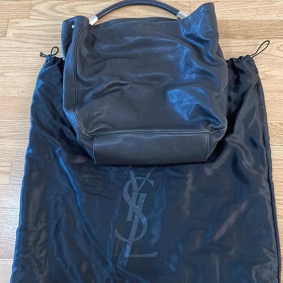 YSL black hobo bag - Picture 1 of 15